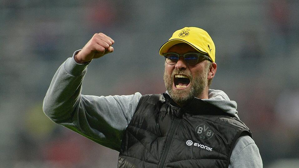Klopp-Jubel als BVB-Coach in der M&uuml;nchner Arena. (Archivbild)