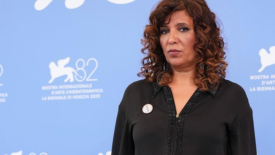 Regisseurin Kaouther Ben Hania («The Voice of Hind Rajab») bei den Filmfestspielen von Venedig. Regisseurin Kaouther Ben Hania («The Voice of Hind Rajab») bei den Filmfestspielen von Venedig.