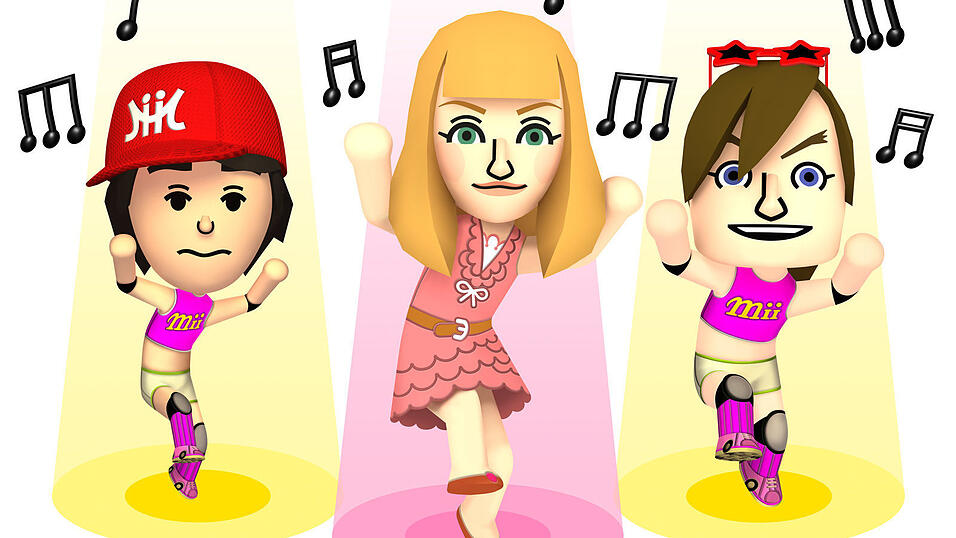 Rocken mit den Miis: 'Tomodachi Life' ist eine Mischung aus 'Die Sims' und 'Animal Crossing'. (Screenshot: Nintendo) Rocken mit den Miis: 'Tomodachi Life' ist eine Mischung aus 'Die Sims' und 'Animal Crossing'. (Screenshot: Nintendo)