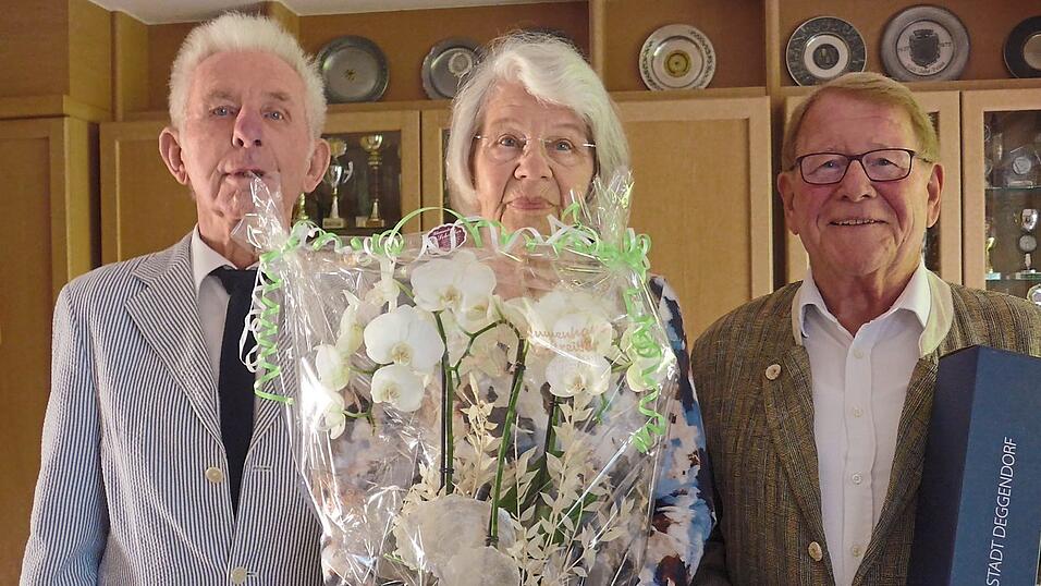 Zur Diamantenen Hochzeit gratulierte unter anderem B&uuml;rgermeister Pammer.