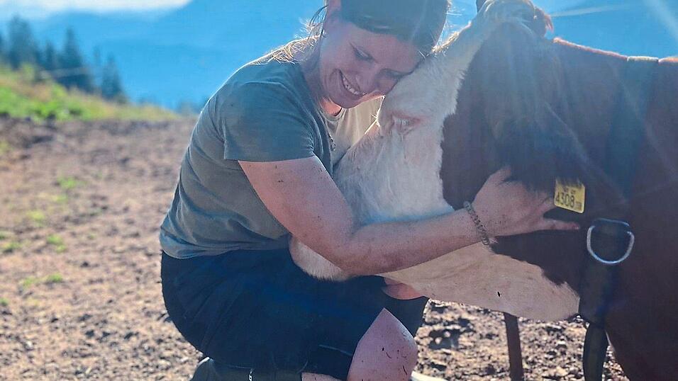 Eine besondere Liebe. Magdalena Altschäffl und Fleckviehkuh Sissi.