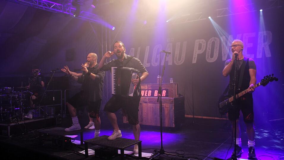 Am Freitag heizt „Allgäu Power“ ein... Am Freitag heizt „Allgäu Power“ ein...