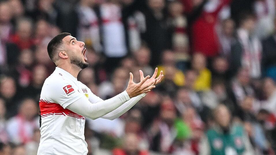 Fehlt dem VfB gesperrt in M&uuml;nchen: Torj&auml;ger Deniz Undav. (Archivbild)