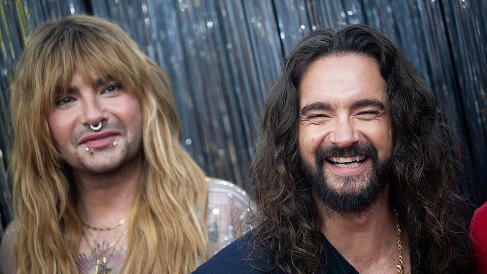 Die Tokio Hotel-Br&uuml;der Bill und Tom Kaulitz (v.l.n.r.) sind derzeit Sachsen-Anhalts wohl bekanntester Promi-Export. (Archivbild)