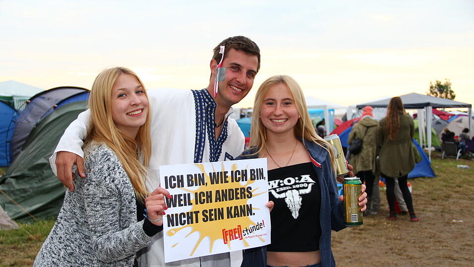 Die Besucher des Pfingst-Open-Airs waren drei Tage lang in Feierlaune. (Foto: David Voltz) Die Besucher des Pfingst-Open-Airs waren drei Tage lang in Feierlaune. (Foto: David Voltz)