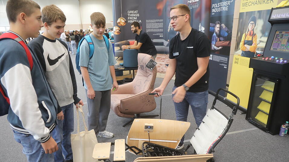 Impressionen von der Jobmesse in Taufkirchen.