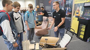 Impressionen von der Jobmesse in Taufkirchen.