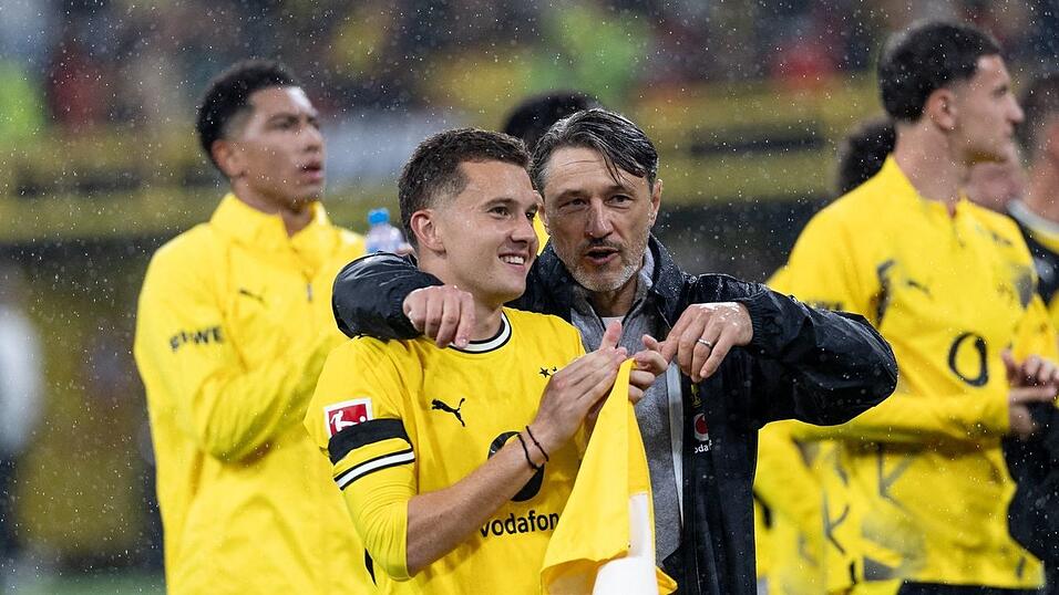 Mit Konstantinos Karetsas (l) konnte Niko Kovac sehr zufrieden sein. Mit Konstantinos Karetsas (l) konnte Niko Kovac sehr zufrieden sein.