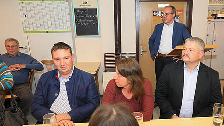 Bürgermeister Martin Hiergeist informierte über die laufenden Arbeiten der Gemeinde.