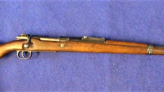 Sichergestelltes Repetiergewehr K98