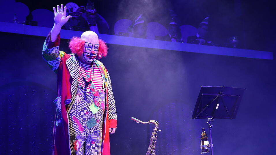 Clown Markus Tschöp nahm kein Blatt vor den Mund. Clown Markus Tschöp nahm kein Blatt vor den Mund.