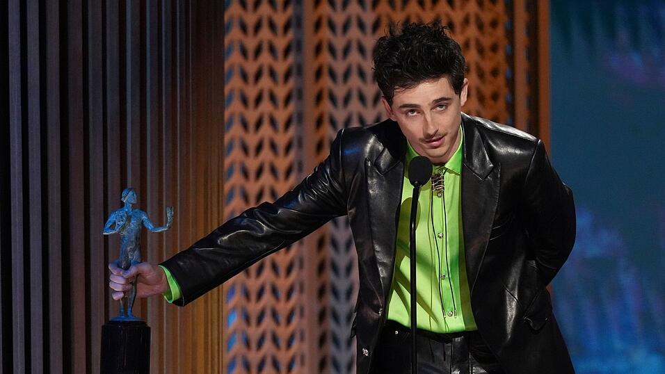 Timothee Chalamet wurde bester Hauptdarsteller für seine Verkörperung von Bob Dylan.