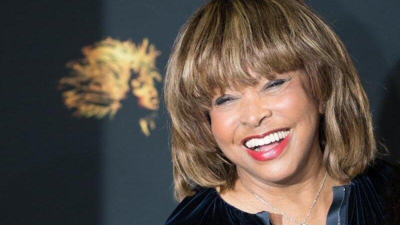 Tina Turner bei einem Fototermin.