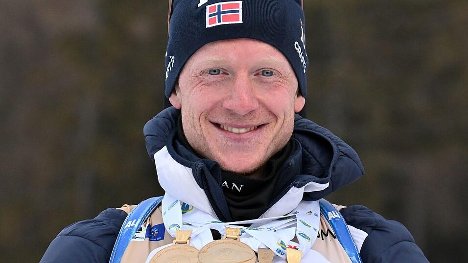 Johannes Thingnes B&ouml; ist eine Biathlon-Legende. (Archivbild)