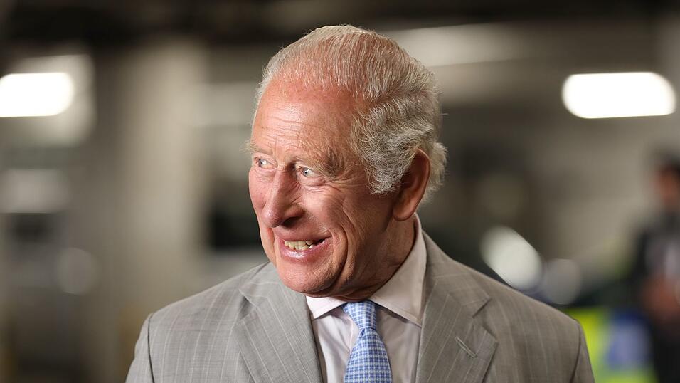 Sah im Sommer seine Enkelkinder wieder: König Charles III. (Archivbild) Sah im Sommer seine Enkelkinder wieder: König Charles III. (Archivbild)