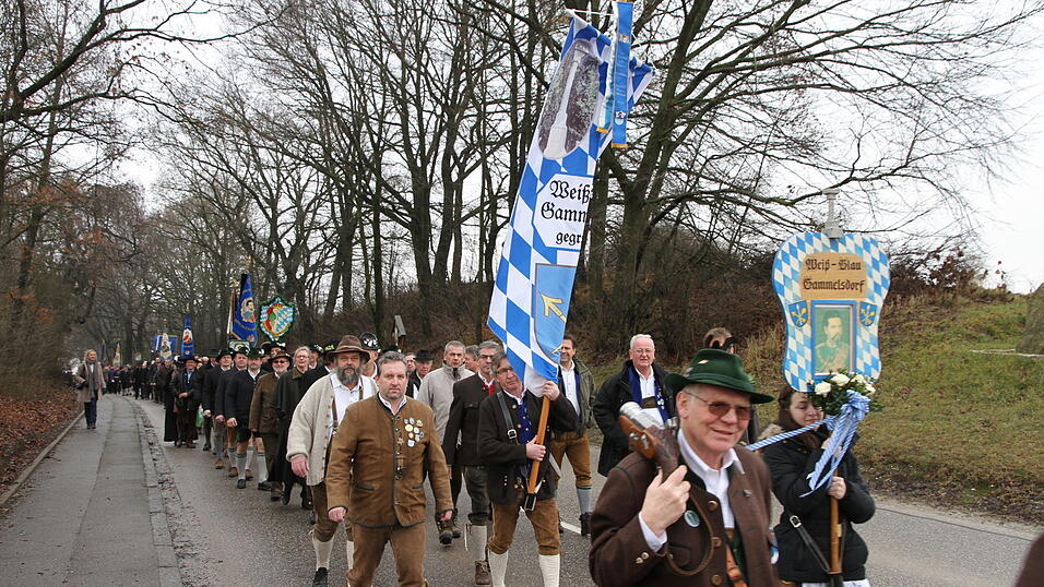 Zum 41. Mal trafen sich am Samstag Patrioten und Königstreue zum Winterpatriotentreffen. (Foto: Katharina Baumeister)
