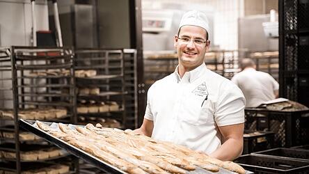 Ferdinand Wagner zieht mit der Familienbäckerei in die Neustadt.