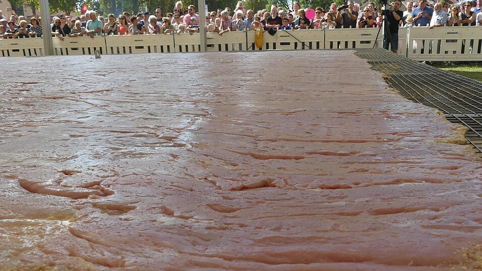 Schnitzel-Weltrekord in Mengkofen