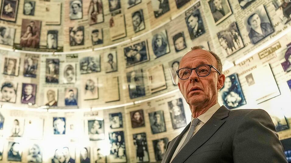 Merz besucht die Holocaust-Gedenkst&auml;tte Yad Vashem