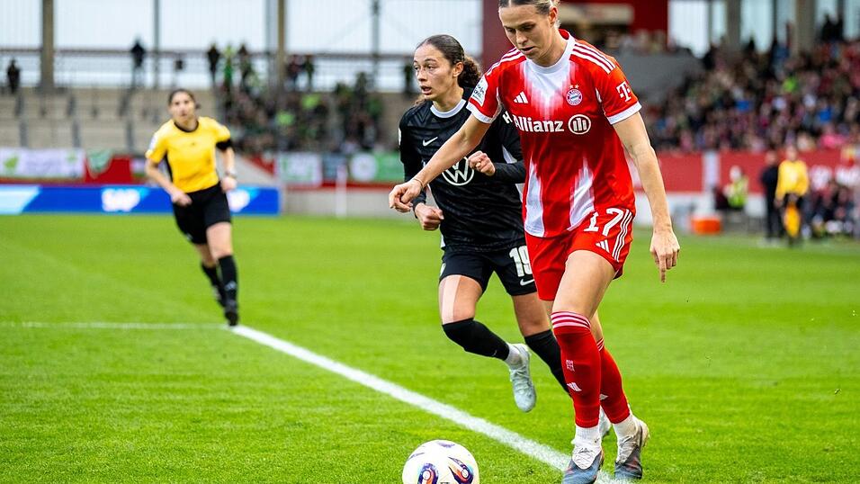 Klara Bühl ist eine Leistungsträgerin des FC Bayern München. (Archivbild) Klara Bühl ist eine Leistungsträgerin des FC Bayern München. (Archivbild)