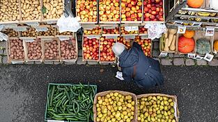 Viele Lebensmittel sind teurer als ein Jahr zuvor.