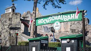 Die Bahn geh&ouml;rt zu den &auml;ltesten Fahrgesch&auml;ften des Praters.