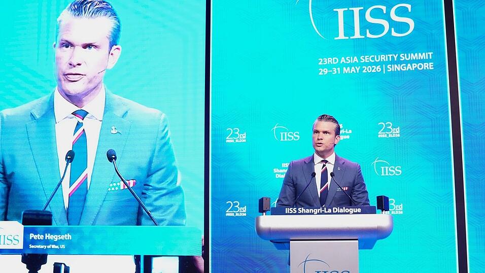Hegseth hat Europa in Singapur scharf kritisiert. Hegseth hat Europa in Singapur scharf kritisiert.