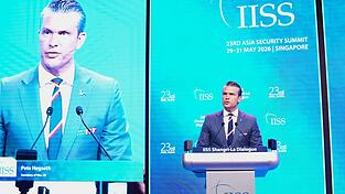 Hegseth hat Europa in Singapur scharf kritisiert. Hegseth hat Europa in Singapur scharf kritisiert.