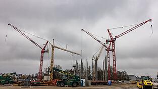 Das Rechenzentrum entsteht auf dem Gelände des ehemaligen Kraftwerks Lübbenau. Das Rechenzentrum entsteht auf dem Gelände des ehemaligen Kraftwerks Lübbenau.