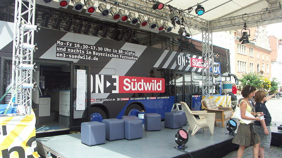 Blick hinter die Kulissen bei on3-südwild. (Foto: Meike Weinzierl) Blick hinter die Kulissen bei on3-südwild. (Foto: Meike Weinzierl)
