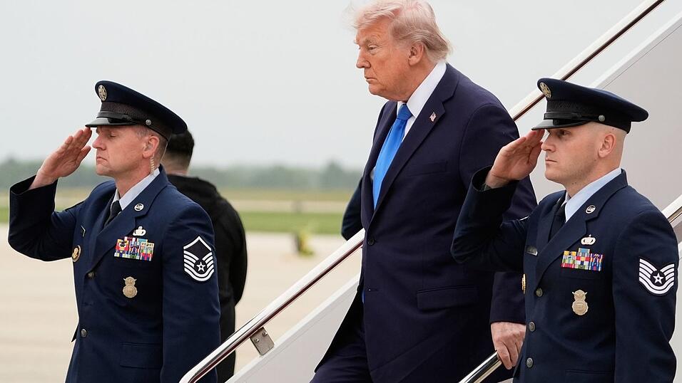 Nach Trumps Ansicht haben die USA alle Trümpfe in der Hand. Nach Trumps Ansicht haben die USA alle Trümpfe in der Hand.