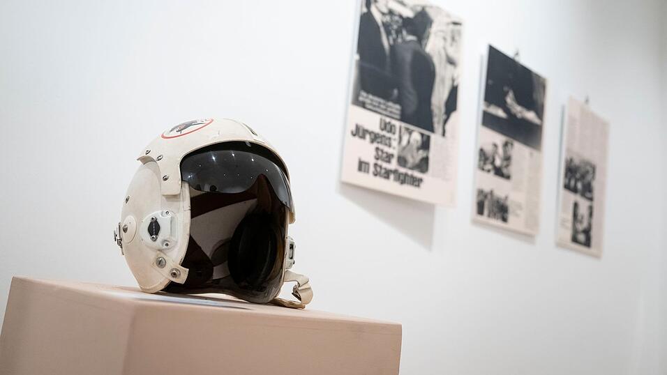 Mit einem &laquo;Starfighter&raquo;-Helm auf dem Kopf flog Udo J&uuml;rgens einst in 10.000 Metern H&ouml;he.