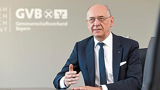 Gregor Scheller, Präsident des Genossenschaftsverbands Bayern, äußerte sich zufrieden mit dem Ergebnis für das vergangene Jahr. Gregor Scheller, Präsident des Genossenschaftsverbands Bayern, äußerte sich zufrieden mit dem Ergebnis für das vergangene Jahr.