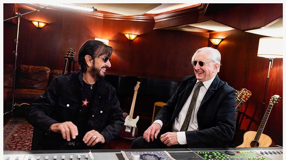 Die Arbeit an &laquo;Look Up&raquo; mit T Bone Burnett machte dem Ex-Beatle Ringo Starr (links) so viel Spa&szlig;, dass er jetzt nachlegt.