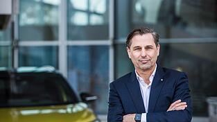 Skoda-Vorstandschef Klaus Zellmer ist zufrieden mit dem Jahresergebnis. (Archivbild)