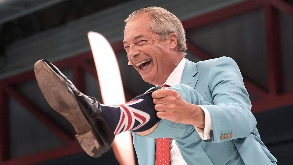 Der Vorsitzende von Reform UK, Nigel Farage, darf sich über einen Geldregen freuen. Der Vorsitzende von Reform UK, Nigel Farage, darf sich über einen Geldregen freuen.