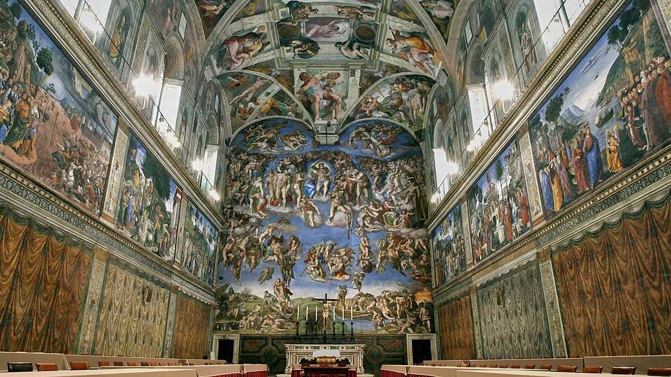 Das Deckengem&auml;lde geh&ouml;rt zu Michelangelos ber&uuml;hmtesten Werken &uuml;berhaupt. (Archivbild)