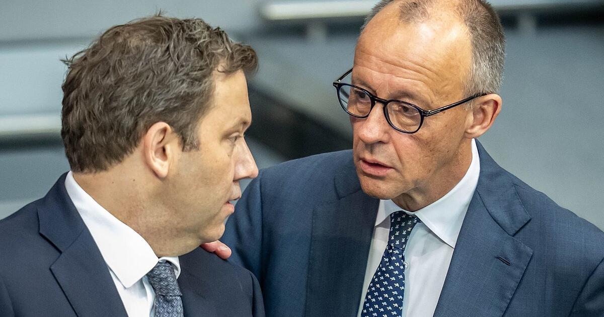 Demonstrative Einigkeit: Merz bei den SPD-Seeheimern