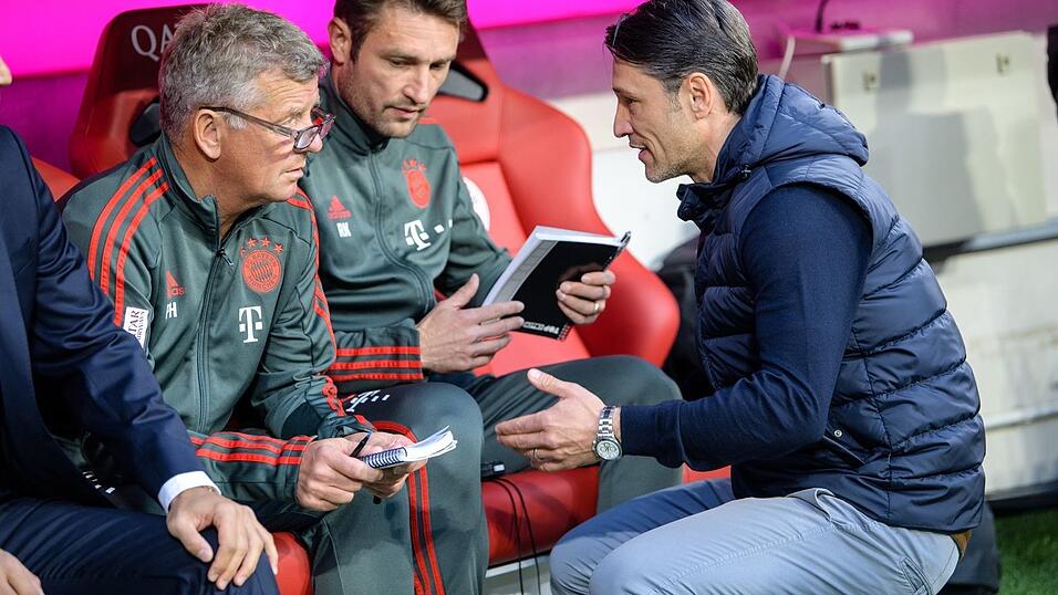 Der Tod seines ehemaligen Co-Trainers traf auch Niko Kovac (r.). (Archivbild) Der Tod seines ehemaligen Co-Trainers traf auch Niko Kovac (r.). (Archivbild)