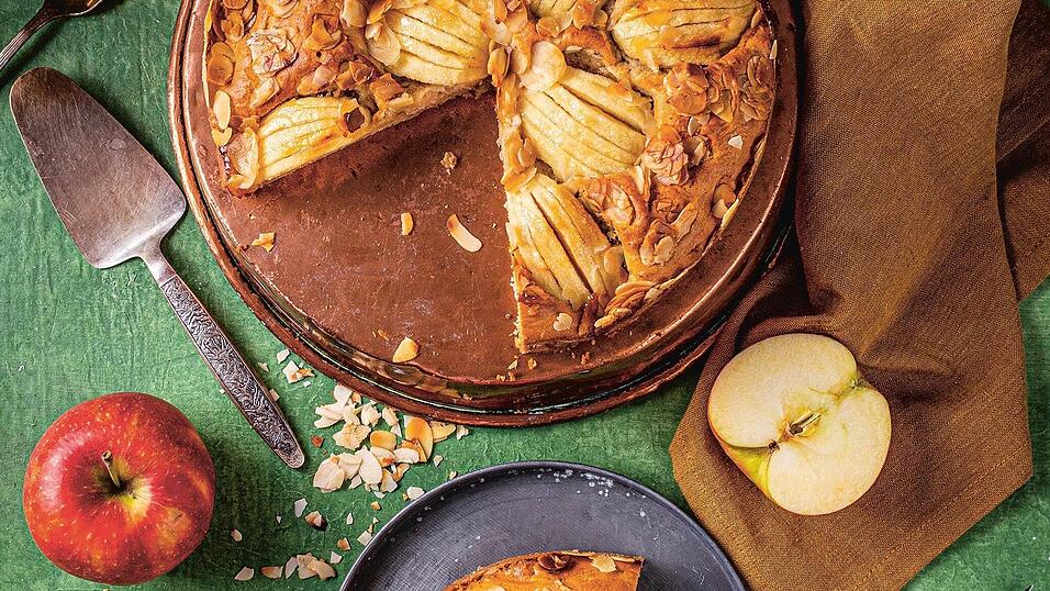 Rund und saftig: So lieben Naschkatzen Apfelkuchen.