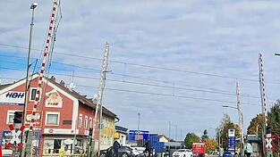 Vier Tage wird der Landauer Bahn&uuml;bergang gesperrt.