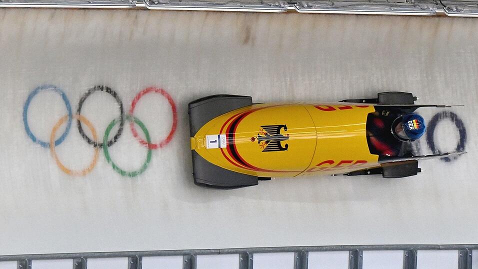 Laura Nolte startete mit Bahnrekord ins Monobob-Rennen. Laura Nolte startete mit Bahnrekord ins Monobob-Rennen.