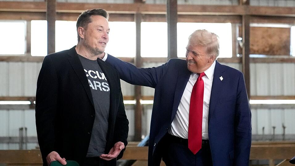 Elon Musk und Donald Trump. (Archivbild)