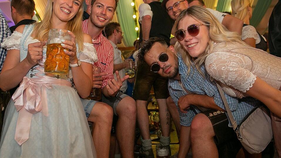 Die Partybilder vom Samstag, 13. August 2022, aus dem Festzelt Wenisch.