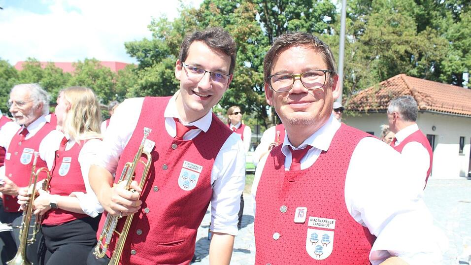 Die Bilder vom Festwochenende der Landshuter Stadtkapelle.