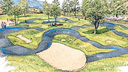 Der Pumptrack soll einen Kids-Bereich erhalten.