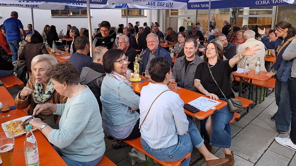 Die Stimmung bei den Besuchern war bestens.