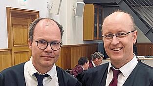 Thomas Fauth und Patrick Schladt verteidigen den Angeklagten aus Niederbayern.