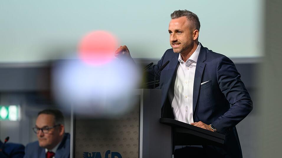 &laquo;Wir m&uuml;ssen es alleine schaffen&raquo;, sagte AfD-Spitzenkandidat Ulrich Siegmund.