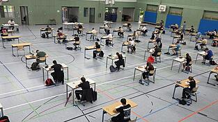 In dieser Woche steht der &bdquo;Quali&ldquo; auf dem Programm. Die Mittelsch&uuml;ler bei ihren Pr&uuml;fungen.
